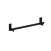 Axor Universal Rectangular Towel Bar, 24" In Matte Black, 42661670
