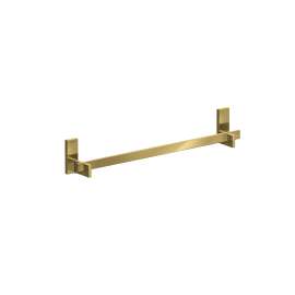 Axor Universal Rectangular Towel Bar, 24" In Polished Gold Optic, 42661990