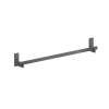 Axor Universal Rectangular Towel Bar, 32" In Brushed Black Chrome, 42683340