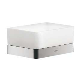 Axor Universal Softsquare Shower Basket In Chrome, 42802000