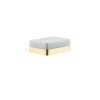 Axor Universal Softsquare Shower Basket In Brushed Gold Optic, 42802250
