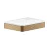Axor Universal Softsquare Soap Dish In Brushed Bronze, 42803140
