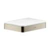 Axor Universal Softsquare Soap Dish In Polished Nickel, 42803830
