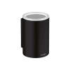 Axor Universal Circular Toothbrush Tumbler In Matte Black, 42804670
