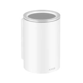 Axor Universal Circular Toothbrush Tumbler In Matte White, 42804700
