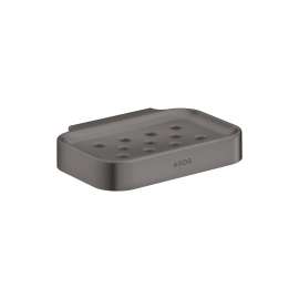 Axor Universal Circular Soap Dish In Brushed Black Chrome, 42805340
