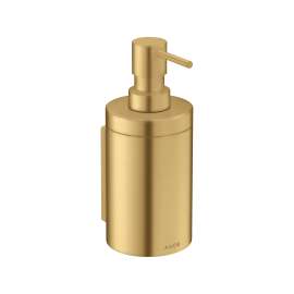 Axor Universal Circular Soap Dispenser In Brushed Gold Optic, 42810250