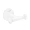Axor Universal Circular Double Hook In Matte White, 42812700