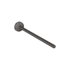 Axor Universal Circular Towel Bar, 14" In Brushed Black Chrome, 42826340