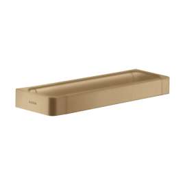 Axor Universal Softsquare Towel Bar 12" In Brushed Bronze, 42830140