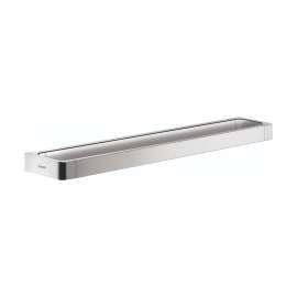 Axor Universal Softsquare Towel Bar/Rail 24" In Chrome, 42832000