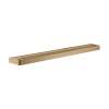 Axor Universal Softsquare Towel Bar 32" In Brushed Bronze, 42833140