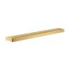 Axor Universal Softsquare Towel Bar 32" In Brushed Gold Optic, 42833250