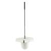 Axor Universal Softsquare Toilet Brush With Holder Wall-Mounted In Brushed Nickel, 42835820