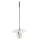 Axor Universal Softsquare Toilet Brush With Holder Wall-Mounted In Brushed Nickel, 42835820