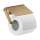 Axor Universal Softsquare Toilet Paper Holder With Cover In Brushed Bronze, 42836140