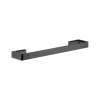 Axor Universal Softsquare Shower Door Handle In Brushed Black Chrome, 42837340
