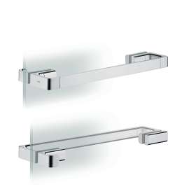 Axor Universal Softsquare Shower Door Handle In Brushed Nickel, 42837820