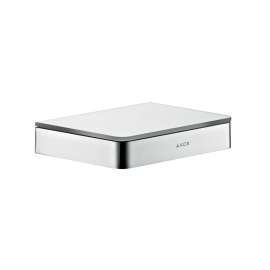 Axor Universal Softsquare Shelf 6" In Chrome, 42840000
