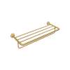 Axor Universal Circular Towel Rack, 24" In Brushed Gold Optic, 42843250