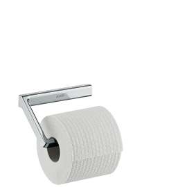 Axor Universal Softsquare Toilet Paper Holder Without Cover In Brushed Nickel, 42846820