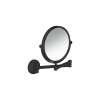Axor Universal Circular Shaving Mirror In Matte Black, 42849670