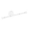 Axor Universal Circular Double Toilet Paper Holder In Matte White, 42857700