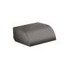 Axor Universal Circular Roll Holder With Cover In Brushed Black Chrome, 42858340