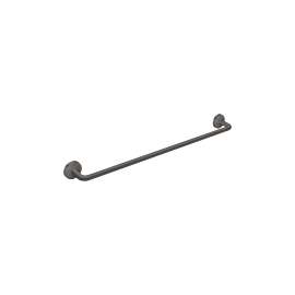 Axor Universal Circular Towel  Bar, 24" In Brushed Black Chrome, 42860340
