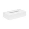 Axor Universal Circular Tissue Box In Matte White, 42873700