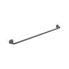 Axor Universal Circular Towel Bar, 30" In Brushed Black Chrome, 42880340