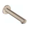 Axor Uno Tub Spout Straight In Brushed Nickel, 45410821