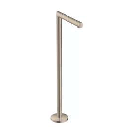 Axor Uno Tub Spout Freestanding In Brushed Nickel, 45412821