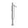 Axor Uno Freestanding Tub Filler Trim With Zero Handle And 1.75 Gpm Handshower In Chrome, 45416001