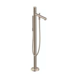 Axor Uno Freestanding Tub Filler Trim With Zero Handle And 1.75 Gpm Handshower