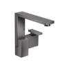 Axor Edge Single-Hole Faucet 190 - Diamond Cut, 1.2 Gpm In Polished Black Chrome, 46021331