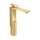 Axor Edge Single-Hole Faucet 280, 1.2 Gpm In Polished Gold Optic, 46030991