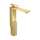 Axor Edge Single-Hole Faucet 280 - Diamond Cut, 1.2 Gpm In Polished Gold Optic, 46031991