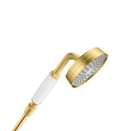 Axor Montreux Handshower 100 1-Jet, 1.8 Gpm In Brushed Gold Optic, 4695250