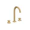 Axor One Widespread Faucet Select 170, 1.2 Gpm In Brushed Gold Optic, 48070251