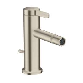 Axor One Single-Hole Bidet Faucet With Lever Handle In Brushed Nickel, 48210821