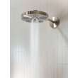 Axor One Showerhead 280 2-Jet With Showerarm Trim, 2.5 Gpm In Brushed Nickel, 48481821