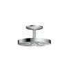 Axor One Showerhead 280 2-Jet With Ceiling Mount Trim, 2.5 Gpm In Chrome, 48483001