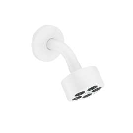 Axor One Showerhead 75 1-Jet, 2.5 Gpm In Matte White, 48498701
