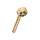 Axor One Handshower 1-Jet, 1.5 Gpm In Brushed Gold Optic, 48654251