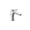 Axor Citterio C Single-Hole Faucet 90 Coolstart With Pop-Up Drain-Cubic Cut, 1.2 Gpm In Chrome, 49011001