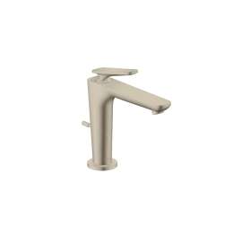 Axor Citterio C Single-Hole Faucet 125 Coolstart With Pop-Up Drain, 1.2 Gpm In Brushed Nickel, 49030821