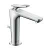 Axor Citterio C Single-Hole Faucet 125 Coolstart With Pop-Up Drain-Cubic Cut, 1.2 Gpm In Chrome, 49031001