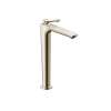Axor Citterio C Single-Hole Faucet 250 Coolstart With Pop-Up Drain-Cubic Cut, 1.2 Gpm In Polished Nickel, 49051831