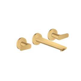 Axor Citterio C Wall-Mounted Widespread Faucet- Cubic Cut